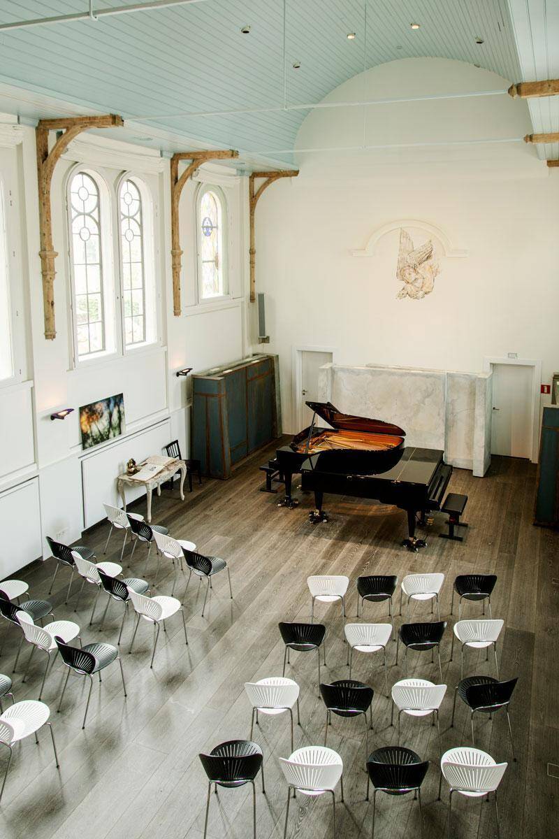 Bij Andreas concertzaal